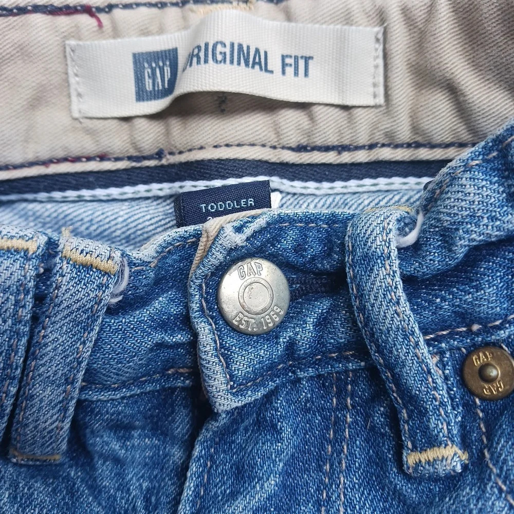 Baby Gap Denim Blue Jeans Toddler 3 Years